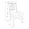 Monarch Specialties Dining Chair, Set Of 2, Side, Upholstered, Kitchen, Dining Room, Brown Leather Look, Brown Wood Legs I 1304 - alternate 3